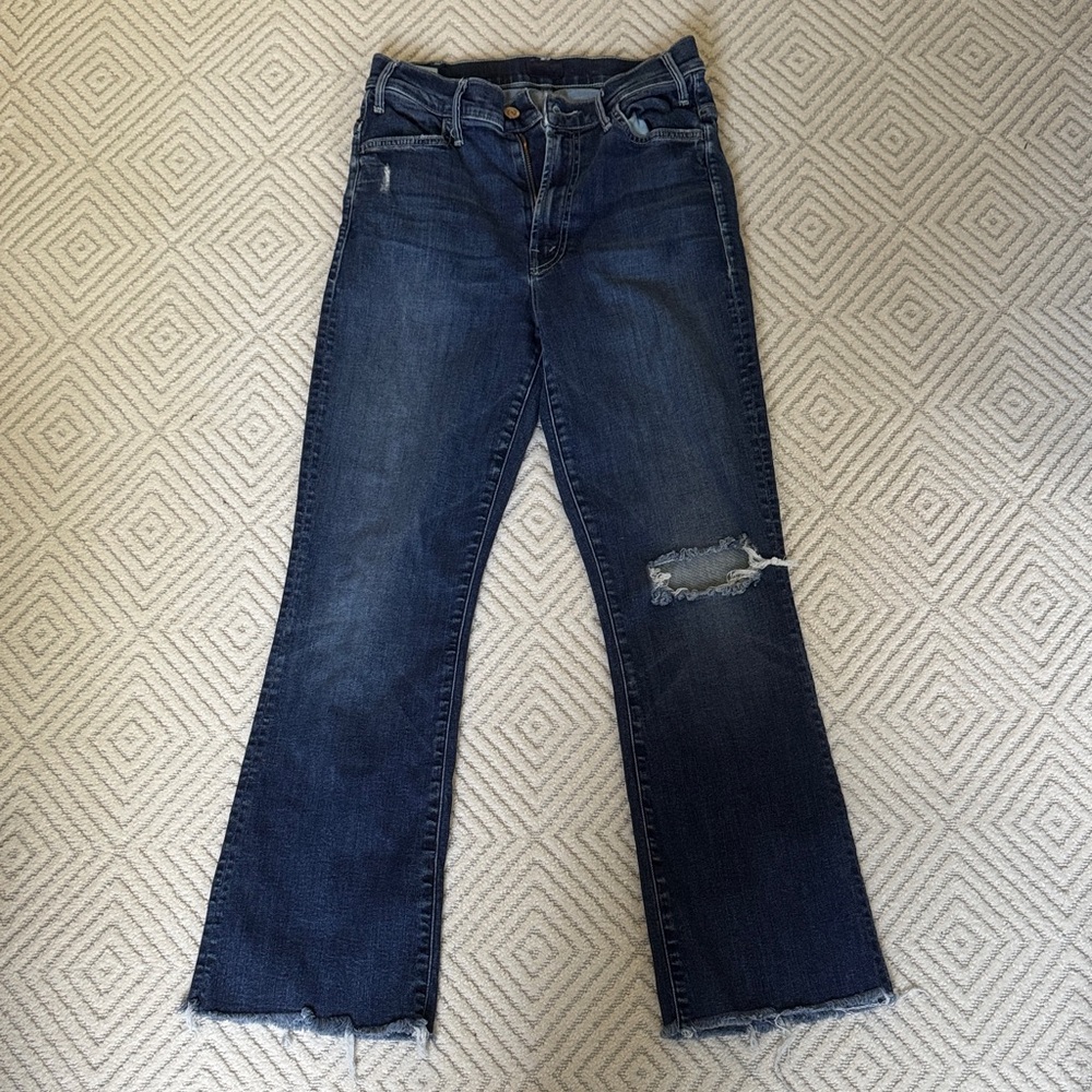 MOTHER The Hustler Ankle Fray